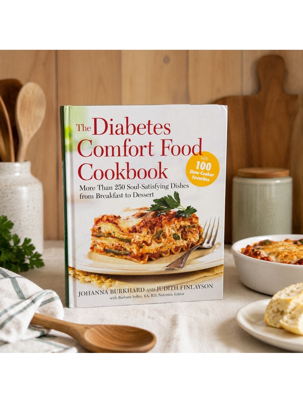 Diabetes Comfort Food Cookbook Hardcover 250+ Recipes Slow Cooker 2008 Rodale